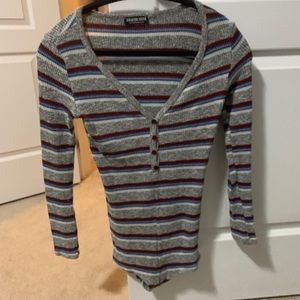 Fashion Nova Striped Romper